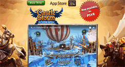 Desktop Screenshot of castlestormgame.com